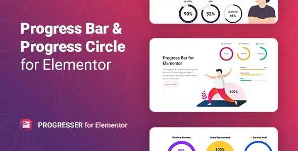 Progresser - Progress Bar and Progress Circle for Elementor