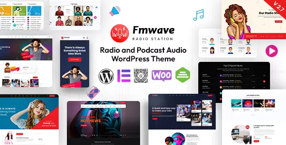 Fmwave v2.9.5 - Radio Station WordPress Theme + RTL