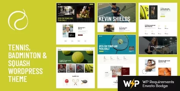 Racquet v1.3.0 - Tennis, Badminton & Squash WordPress Theme