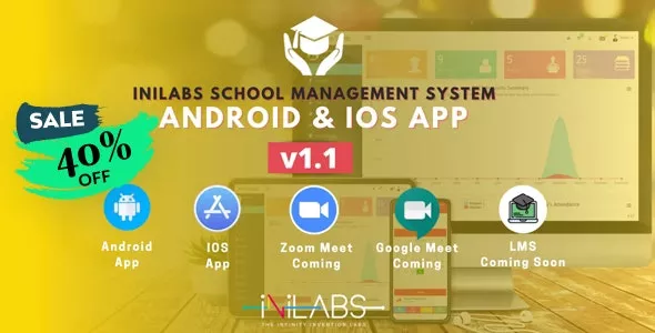 iNiLabs School Android App v1.3 - Ionic Mobile Application