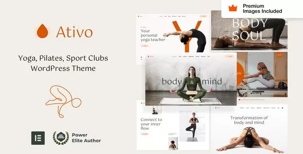 Ativo v7.4 - Pilates Yoga WordPress Theme