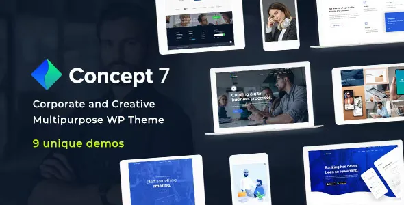 Concept Seven v1.25 - Responsive Multipurpose WordPress Theme