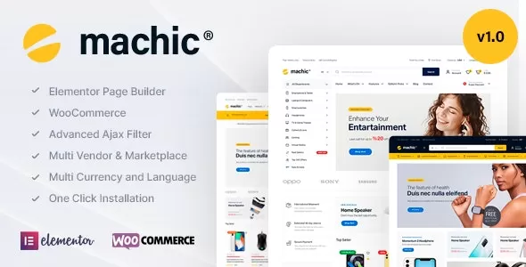 Machic v1.3.8 - Electronics Store WooCommerce Theme