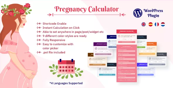 WP Pregnancy Calculator v2.4