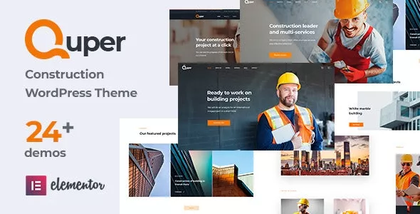 Quper v1.19 - Construction and Architecture WordPress Theme