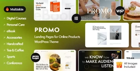 Promo v1.3.0 - Landing Pages for Online Products WordPress Theme