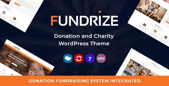 Fundrize v1.32 - Responsive Donation & Charity WordPress Theme