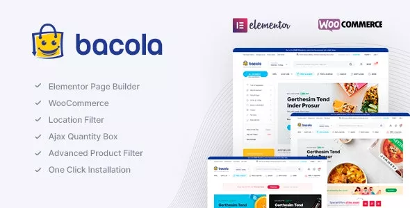 Bacola v1.4.2 - Grocery Store and Food eCommerce Theme