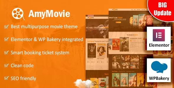 AmyMovie v4.2.0 - Movie and Cinema WordPress Theme