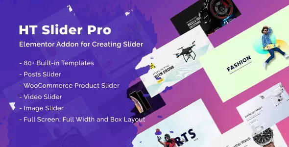 HT Slider Pro for Elementor v1.2.2