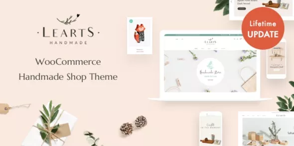 LeArts v1.8.4 - Handmade Shop WooCommerce WordPress Theme