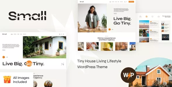 Small v1.3.0 - Tiny House Living Lifestyle WordPress Theme