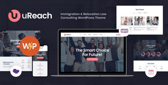 uReach v1.3.0 - Immigration & Relocation Law Consulting WordPress Theme