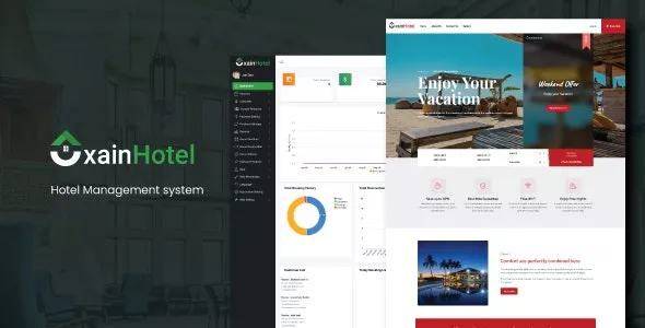 Xain v2.4 - Hotel Management System with Website