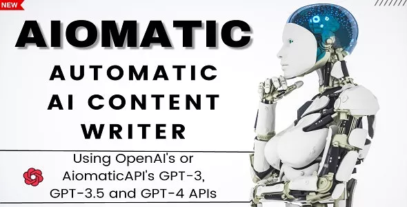 AIomatic v1.9.6 - Automatic AI Content Writer