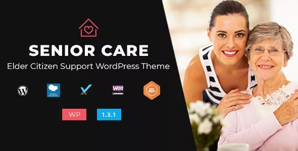Senior Care v1.3.0 - Elder Citizen Support WordPress Theme