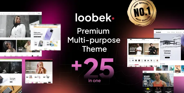 Loobek v1.1.1 - Elementor Multipurpose WooCommerce Theme