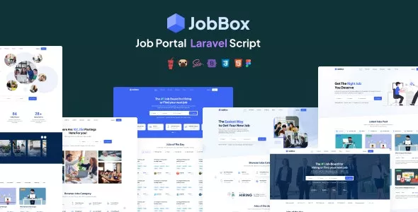 JobBox v1.12.3 - Laravel Job Portal Multilingual System