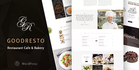GoodResto v4.1 - Restaurant WordPress Theme + Woocommerce