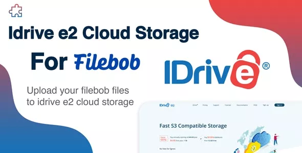 Idrive e2 Cloud Storage Add-on for Filebob