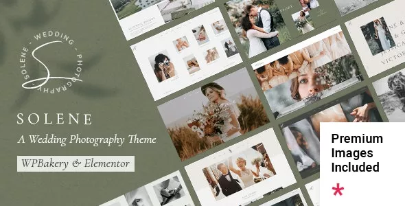 Solene v3.0 - Wedding Photography Theme