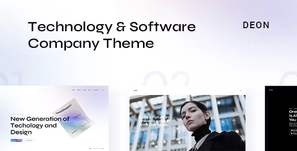 Deon v1.3 - Technology and Software Company Theme