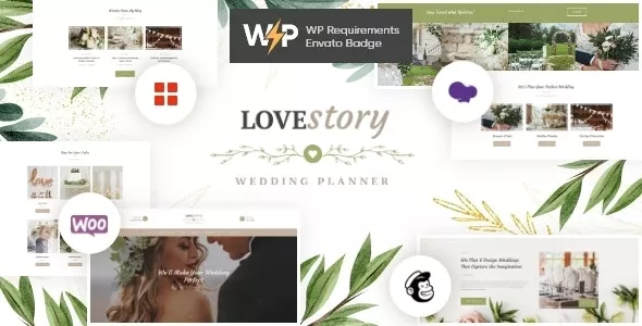 Love Story v1.3.4 - A Beautiful Wedding and Event Planner WordPress Theme