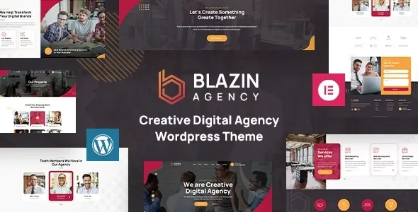 Blazin Agency v1.1 - Creative WordPress Theme