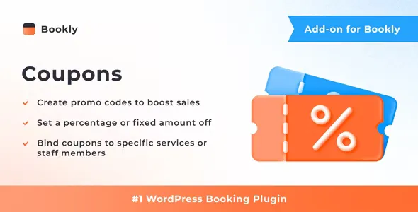 Bookly Coupons (Add-on) v4.6