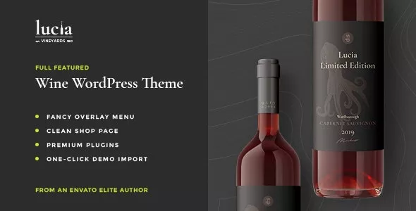 Lucia v1.6 - Wine WordPress Theme