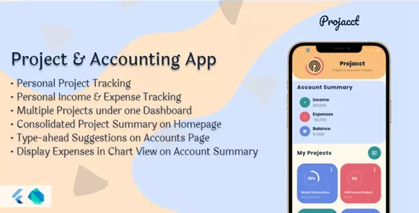 Projacct v1.2.0 - Project and Accounting App
