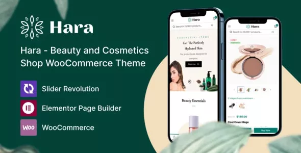 Hara v1.1.15 - Beauty and Cosmetics Shop WooCommerce Theme