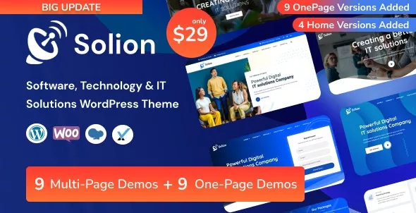 Solion v1.1.6 - IT Solutions & Services WordPress