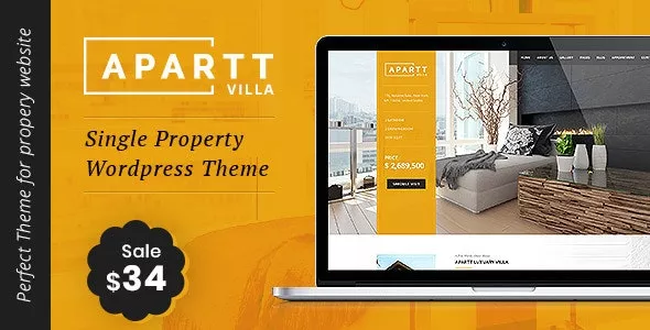 APARTT VILLA v2.8 - Single Property Real Estate WordPress Theme