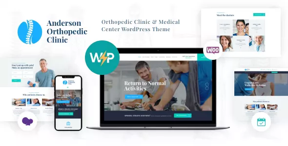 Anderson v1.3.0 - Orthopedic Clinic & Medical Center WordPress Theme