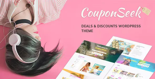 CouponSeek v1.3 - Deals & Discounts WordPress Theme