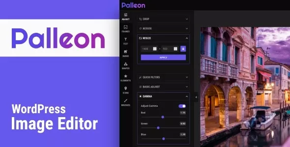 Palleon v3.7.1 - WordPress Image Editor