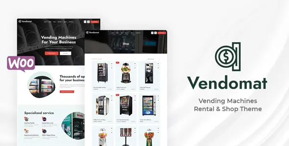 Vendomat v1.2.2 - Vending Machines WooCommerce Theme