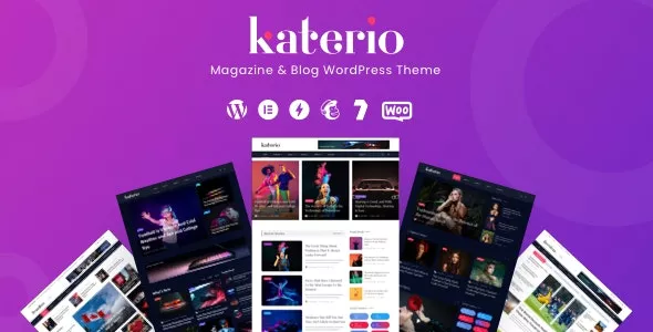 Katerio v1.4 - Magazine & Blog WordPress Theme