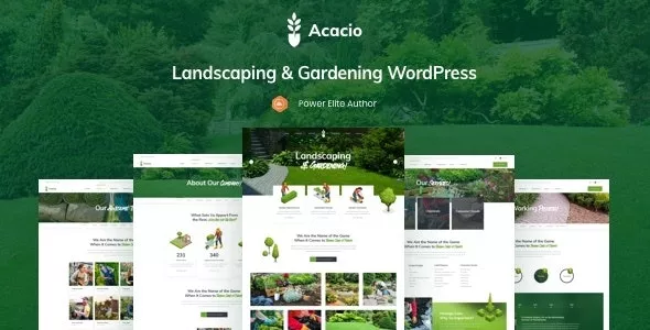 Acacio v1.1.2 - Landscape & Gardening
