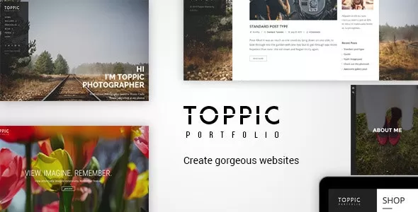 TopPic v4.3.2 - Portfolio Photography Theme