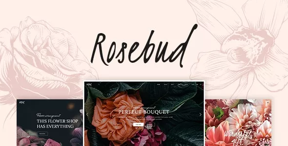 Rosebud v1.5 - Flower Shop and Florist WordPress Theme
