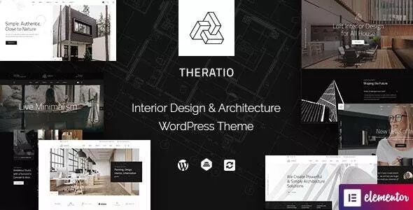 Theratio v1.2.6.3 - Architecture & Interior Design Elementor WordPress Theme