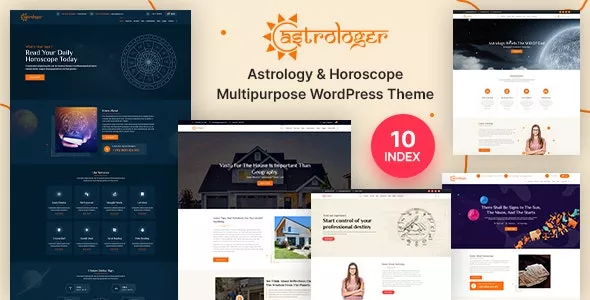 Astrologer v1.0.6 - Horoscope and Astrology WordPress Theme