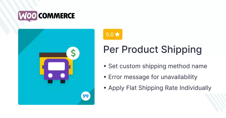 WooCommerce Shipping Per Product v2.5.5