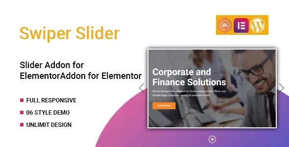 Swiper - Slider Widget for Elementor