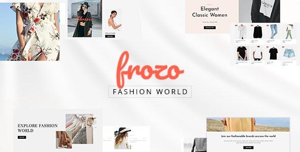 Frozo - Clothing and Fashion Shopify Theme