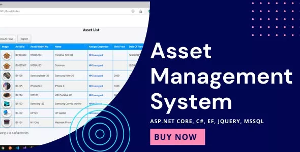 Asset Management System with Barcode v2.0.0