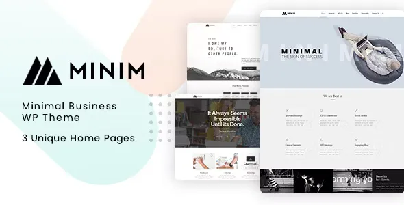 Minim v2.6 - Minimal WordPress Theme