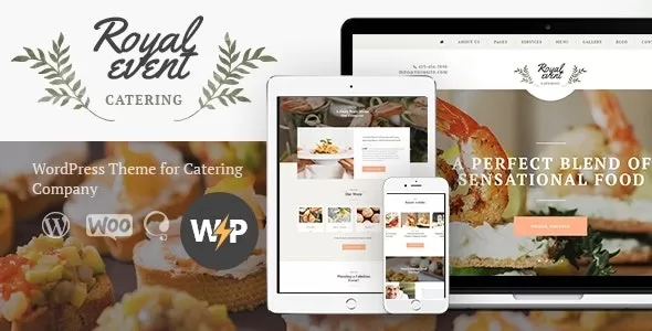 Royal Event v1.5.9 - A Wedding Planner & Catering Company WordPress Theme + Elementor